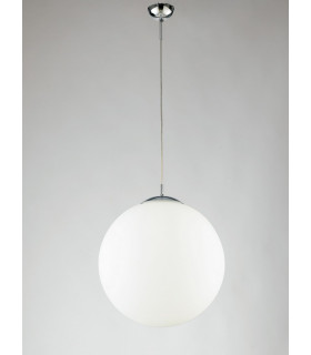 LAMPD Globe Pendant Ceiling Light White 45x51cm-2