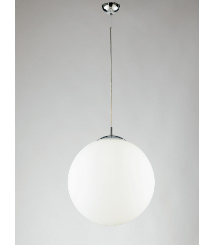 LAMPD Globe Pendant Ceiling Light White 45x51cm-2