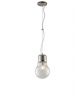 LAMPD Ribbon Pendant Ceiling Light Chrome 120x30x38cm