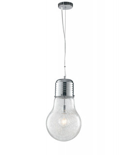 LAMPD Ribbon Pendant Ceiling Light Chrome 120x15x19cm