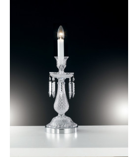 LOUVRE Lamp Chrome 15x38cm