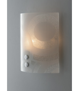 MIRO Flush Wall Light White 23x23cm-2