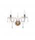 MONALISA Wall Light Gold Crystal 40x34x18cm
