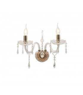 MONALISA Wall Light Gold Crystal 40x34x18cm