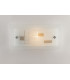 MUSA Flush Wall Light White 30x15cm-2