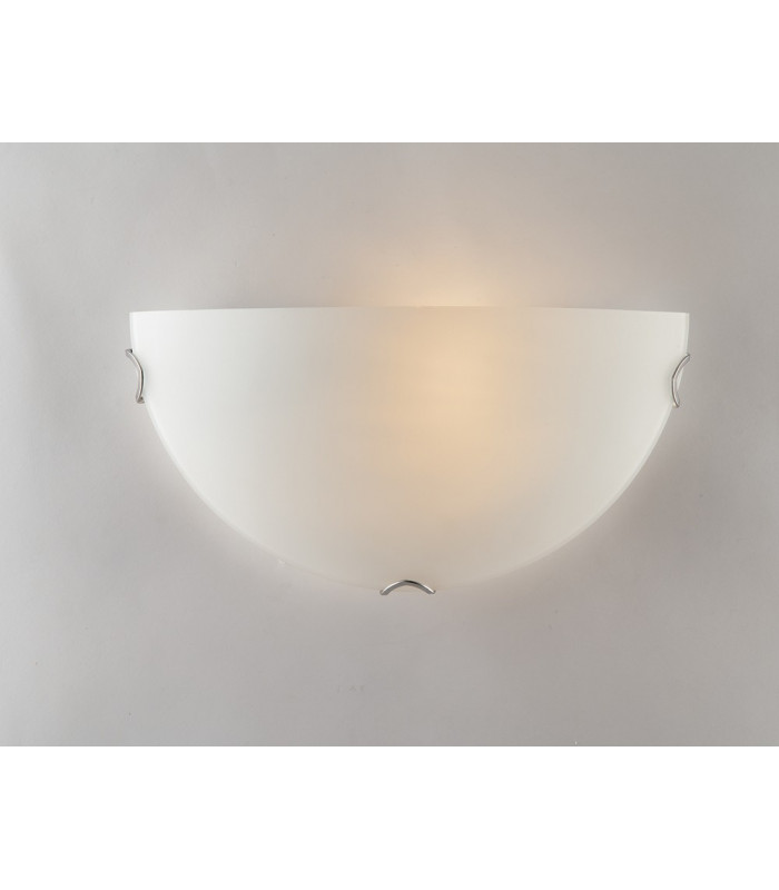 OBLO Wall Uplight White 30x15cm-3