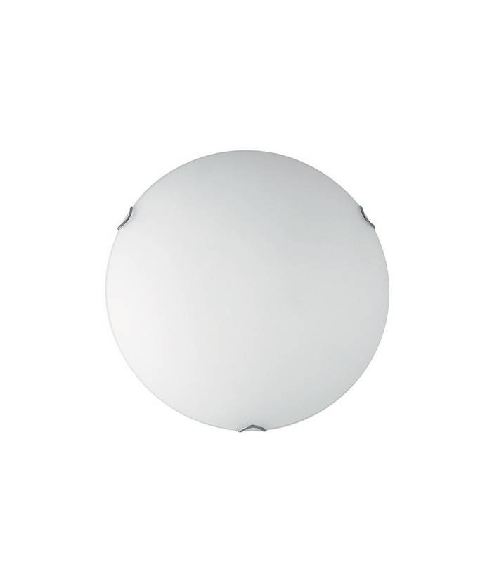 OBLO 4 Light Flush Ceiling Light White 50cm-1