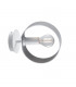 OLYMPIC Wall Light White Silver 8x19x16cm-1