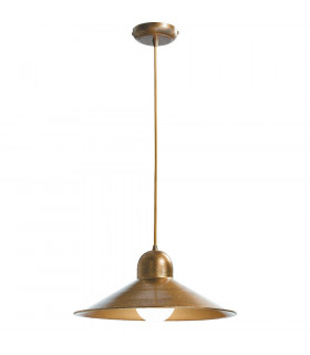 ORLEANS Dome Wall Light Copper 39x13cm-1