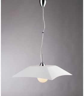 OSIRIDE Dome Pendant Ceiling Light White 50x50x11.5cm-2