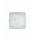 PAMELA LED Patterned Glass Flush Ceiling Light White 1480lm 4000K 30x30cm-1