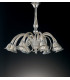 POSEIDON 8 Light Multi Arm Pendant Ceiling Light Champagne 93x73cm