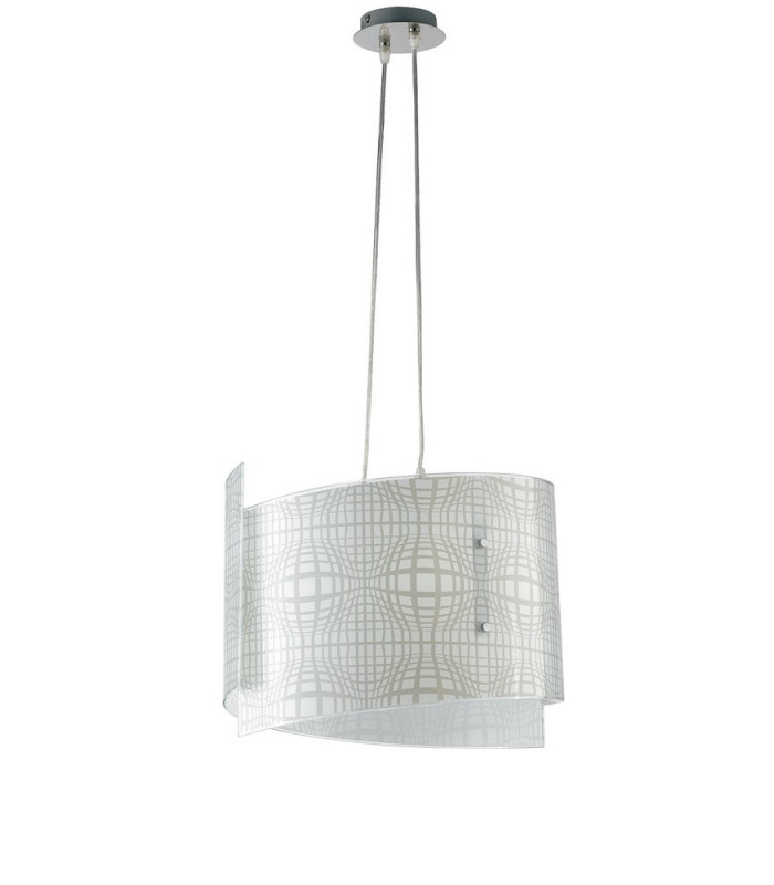 PROJECT 2 Light Pendant Ceiling Light White 45x35.5cm-1