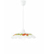 RIBES Dome Pendant Ceiling Light White 42x30cm