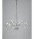 RIFLESSO 5 Light Chandeliers Chrome Crystal 96x67cm