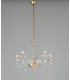 RIFLESSO 5 Light Chandeliers Gold Crystal 70x53cm-1