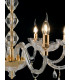 RIFLESSO 5 Light Chandeliers Gold Crystal 70x53cm-2