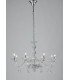RIFLESSO 8 Light Chandeliers Chrome Crystal 83x53cm