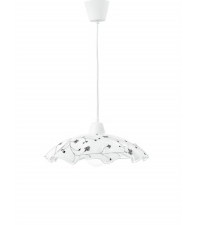 ROOT Dome Pendant Ceiling Light White 42x30cm