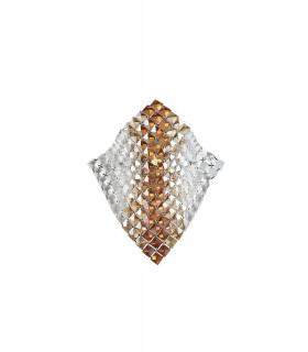 RUMBA Wall Light Transparent Amber Crystal 25x29cm-1