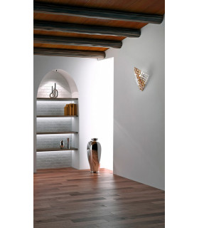 RUMBA Wall Light Transparent Amber Crystal 25x29cm-2