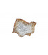 RUMBA Ceiling Light Transparent Amber Crystal 44x12x44cm