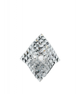 RUMBA Wall Light Transparent Crystal 25x29cm