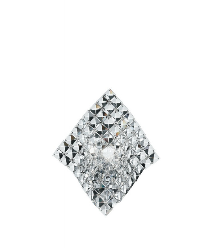 RUMBA Wall Light Transparent Crystal 25x29cm