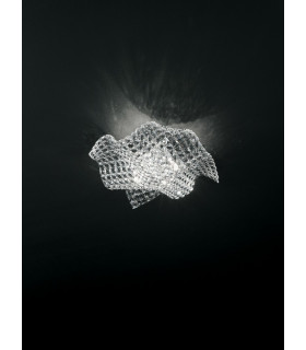 RUMBA Ceiling Light Transparent Crystal 44x12x44cm-2