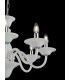 SOFFIO 6 Light Chandeliers White 66x50cm-2