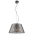 SPRIZ 3 Light Dome Pendant Ceiling Light Silver 45x27cm-1