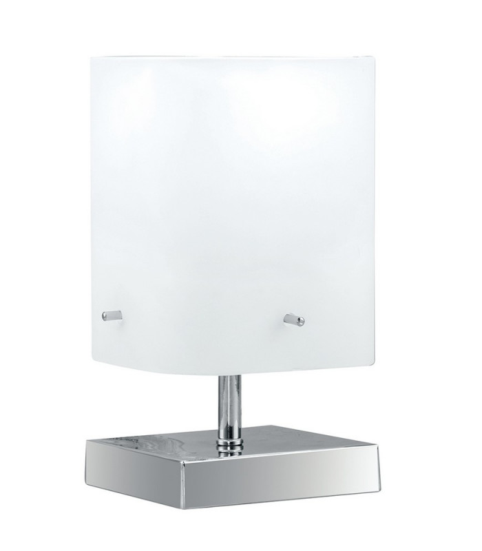 SQUARE Table Lamp White 12x12x29cm
