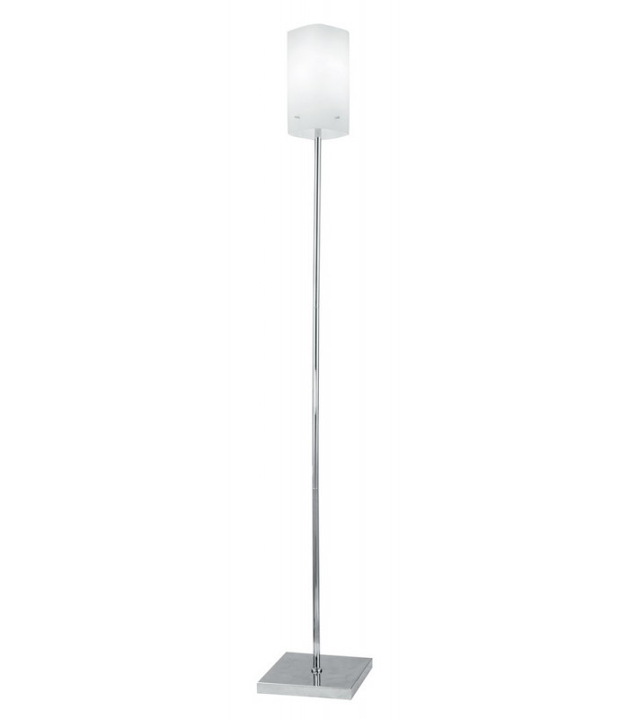 SQUARE Floor Lamp White 22x22x155cm