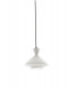 SUGAR Dome Pendant Ceiling Light White black 20x17.4cm