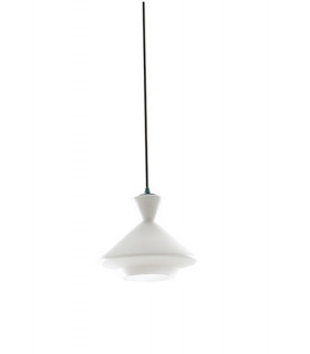 SUGAR Dome Pendant Ceiling Light White black 20x17.4cm