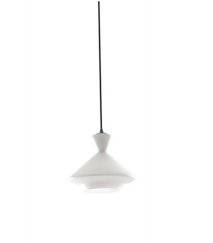 SUGAR Dome Pendant Ceiling Light White black 20x17.4cm