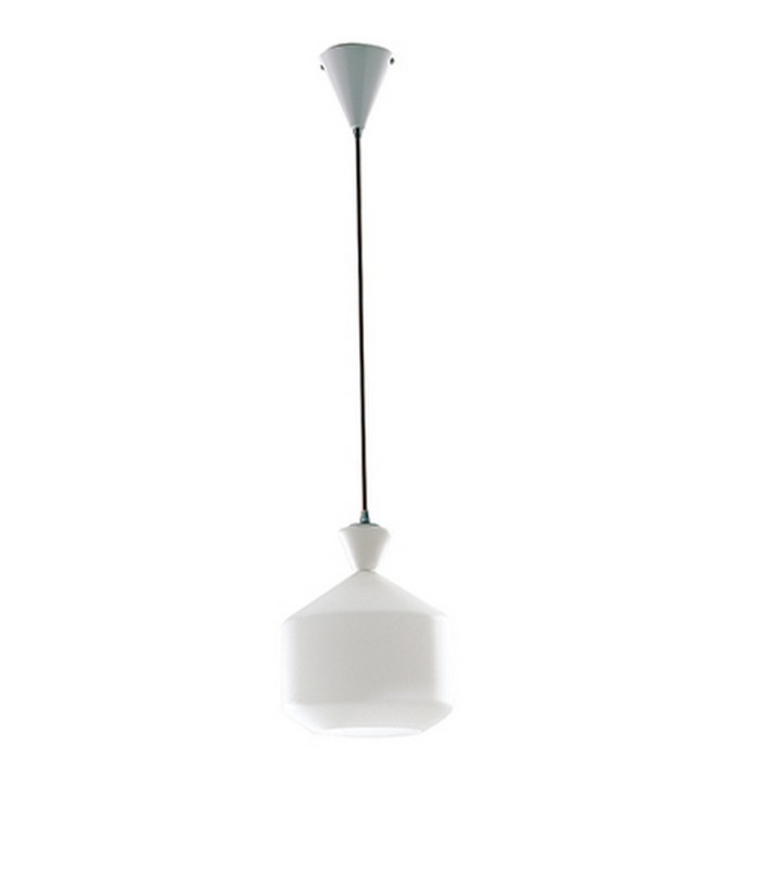 SUGAR Dome Pendant Ceiling Light White black 20x26cm