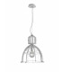 URBAN Wire Frame Pendant Ceiling Light White 40x46cm