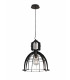URBAN Wire Frame Pendant Ceiling Light Bronze 40x46cm