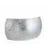 VANITY 2 Light Flush Wall Light Silver 27x15x8.5cm