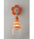 FATINA Children's Wall Light Orange 13x35cm-3