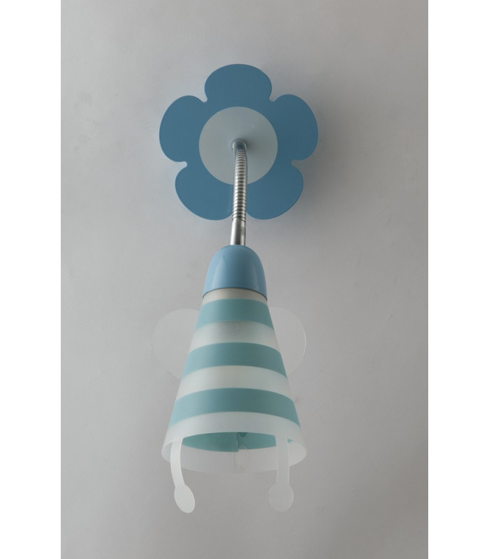 FATINA Children's Wall Light Blue 13x35cm-2
