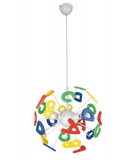 Children's Ceiling Light Multicolour 41x100cm-1