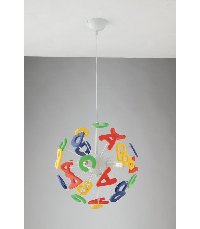 Children's Ceiling Light Multicolour 41x100cm-2