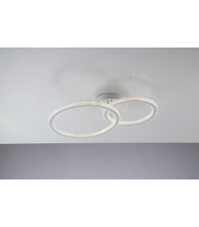 BRYANT LED Semi Flush Light White 3040lm 3000K 65x45x15cm-2
