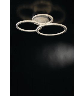 BRYANT LED Semi Flush Light White 5570lm 3000K 78x60x18cm-2