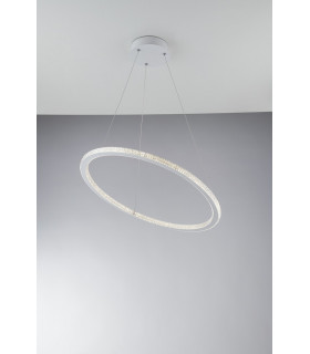BRYANT LED Ring Pendant Ceiling Light White 3265lm 3000K 60x2cm-2