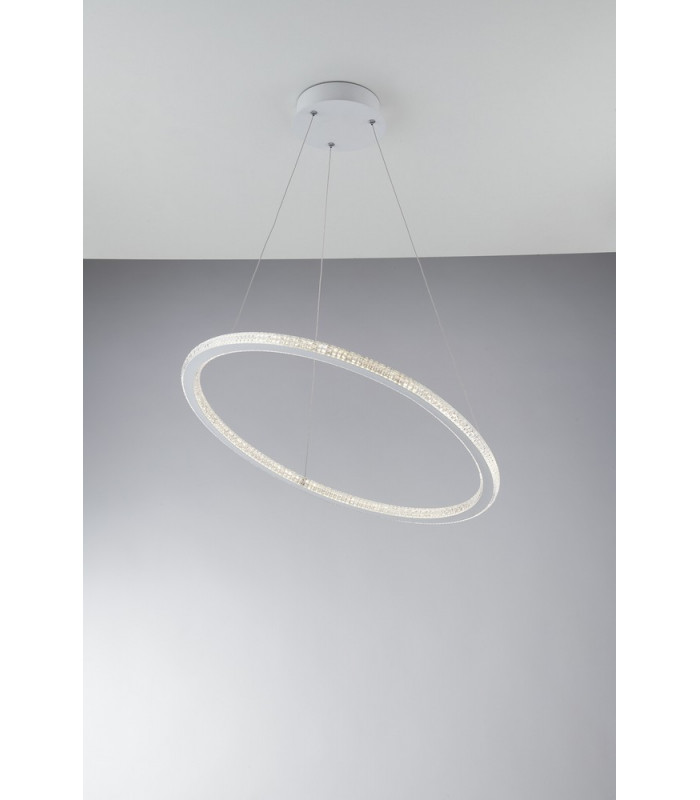 BRYANT LED Ring Pendant Ceiling Light White 3265lm 3000K 60x2cm-2