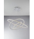 BRYANT LED 3 Ring Pendant Ceiling Light White 6840lm 3000K 80x2+40x2cm-2