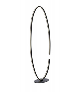 CLARKE LED Floor Lamp Black 1920lm 3000K 42x133cm-1
